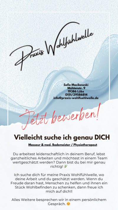 praxis_wohlfuehlwelle_stellenauschreibung